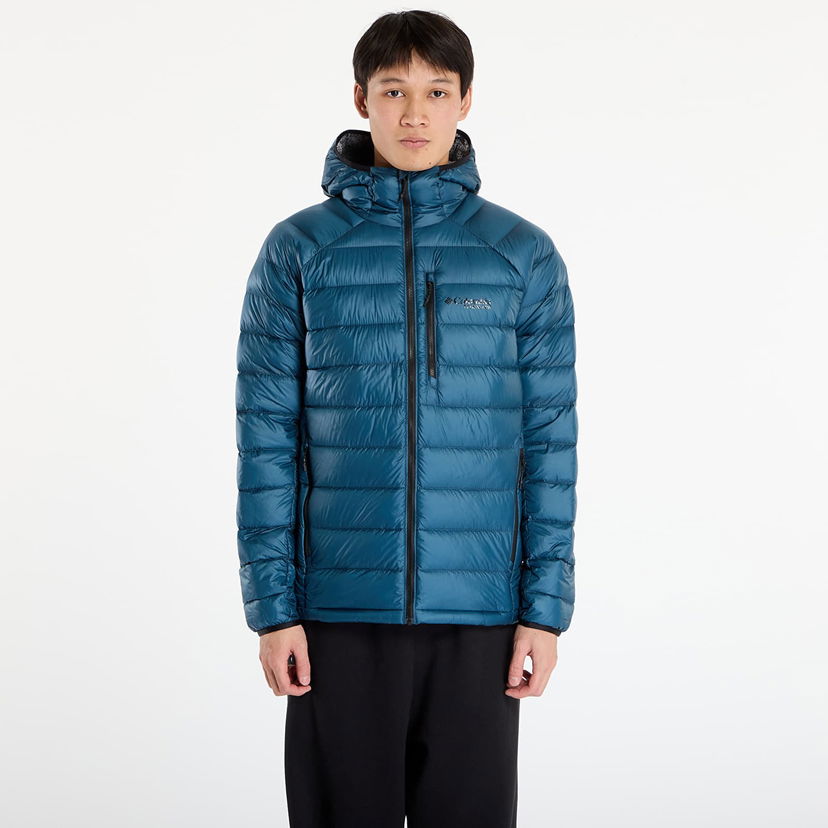 Prešívaná bunda Columbia Arctic Crest™ Down Hooded Jacket Tyrkysová | 2088774429