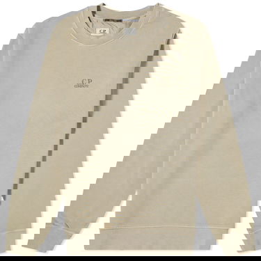 Sveter C.P. Company Diagonal Fleece Crewneck Béžová | 15CMSS008B-006372R-335, 0