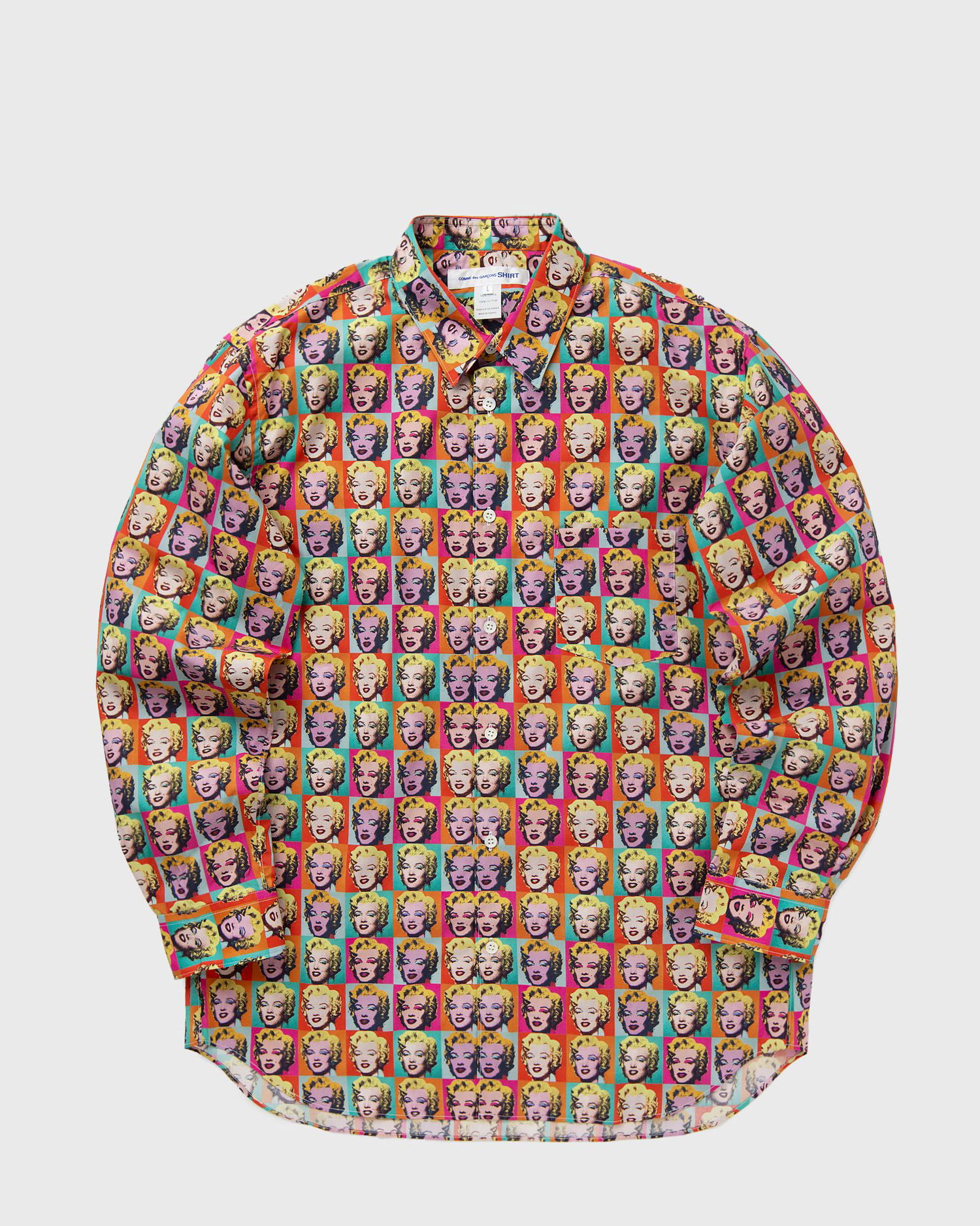 Košeľa Comme des Garçons Marilyn Monroe Print Woven Shirt Rôznofarebný | FM-B021-S24-1, 0