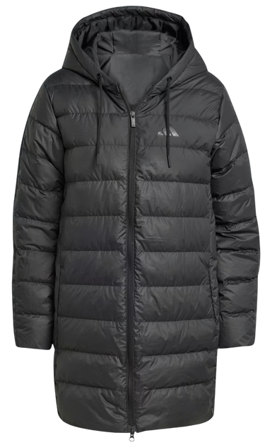 Parka adidas Performance Essentials Climawarm 3-Stripes Light Down Hooded Parka Čierna | JM4086, 2