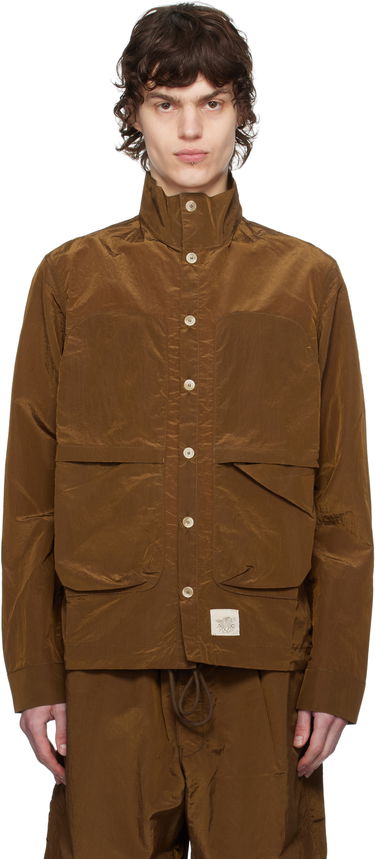 Bunda Ranra RANRA Epitome Button-Up Shirt Hnedá | AMSS25LS01551, 0