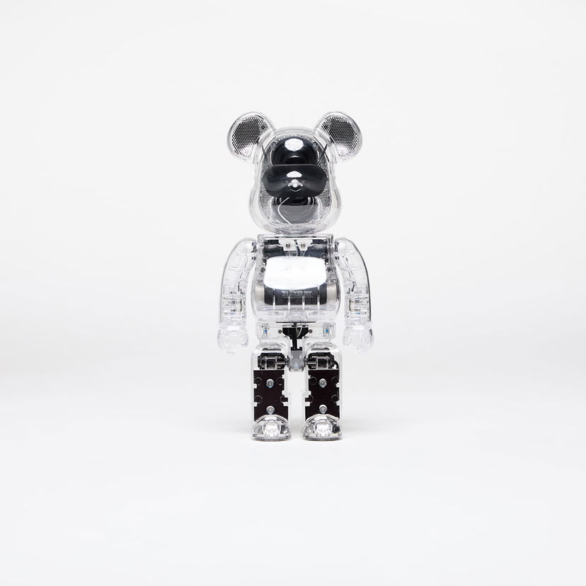 Zberateľské Medicom Toy Audio Clear 400% Be@rbrick figure Biela | 4897108570018