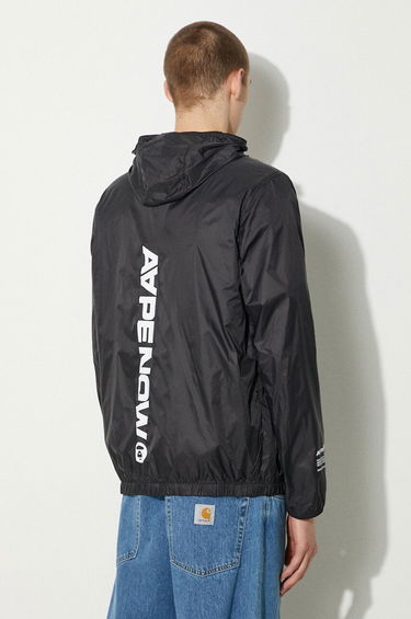 Vetrovka AAPE by A Bathing Ape AAPE Men's Hooded Jacket AAPLJM7637XXM Čierna | AAPLJM7637XXM, 1