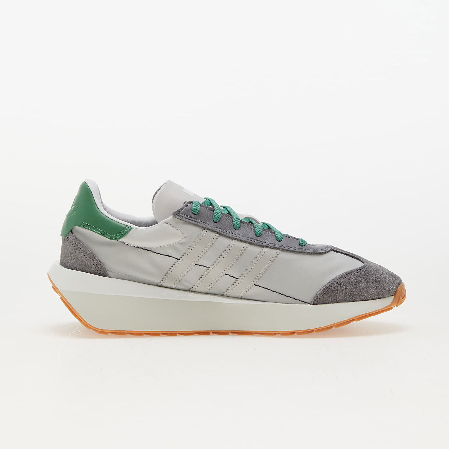 Tenisky a topánky adidas Originals Country XLG Grey One/ Preloveded Green/ Ftw White Zelené | IE3231, 1