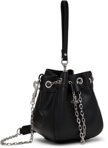 Taška cez rameno Vivienne Westwood Small Bucket Bag Čierna | 4C030004W-S000D-, 1