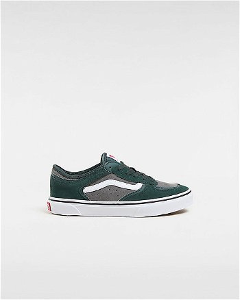 Vans Youth Rowley Classic Shoes (8-14 Years) (green Gables/white) Youth White, Size 2.5 VN000E52KQD