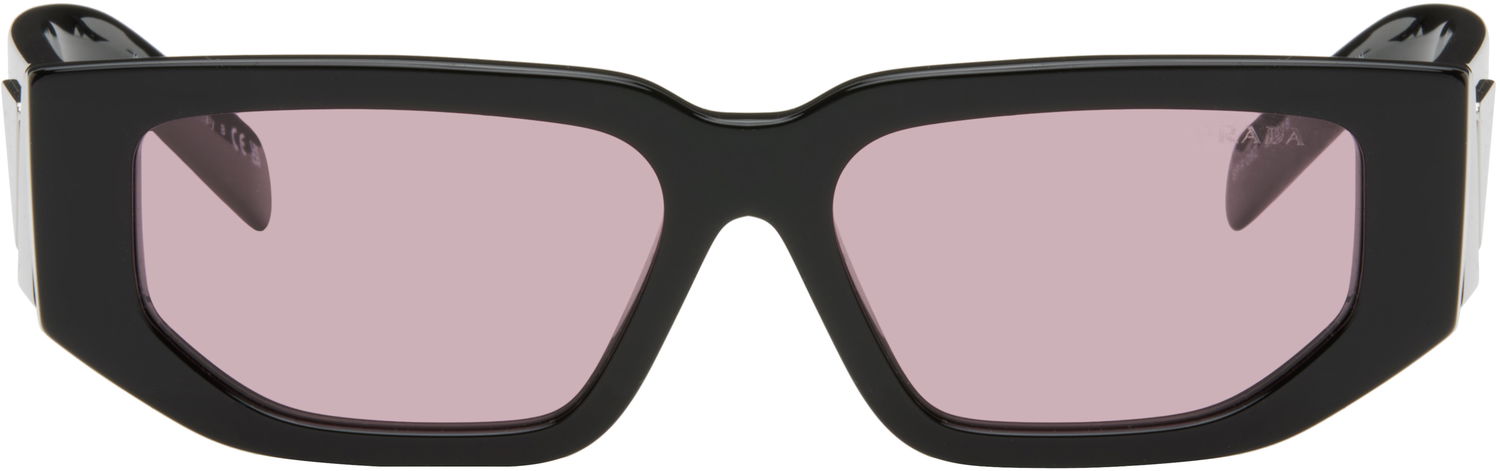 Slnečné okuliare Prada Prada Triangle Logo Sunglasses Čierna | 0PR 09ZS 16K30L54 8056262346433, 0