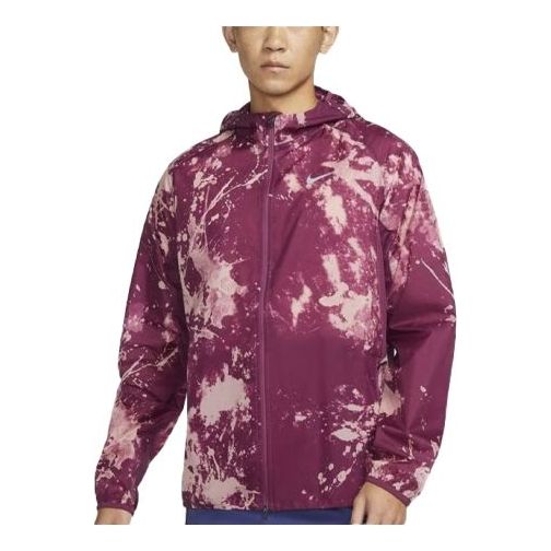 Vetrovka Nike Run Division Printed Running Jacket Fialová | DV9279-653