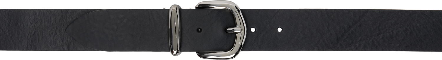 Opasok ISABEL MARANT Delah Black Leather Belt Čierna | CE279CHA-B4B03J, 0