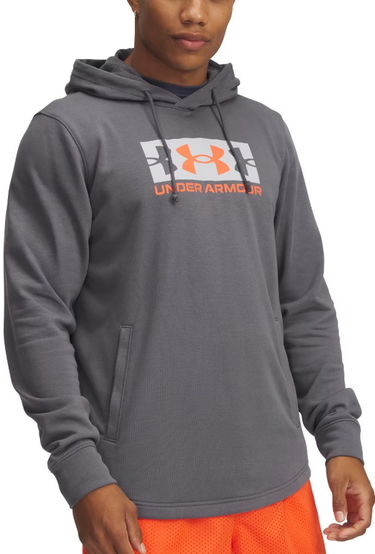 Mikina Under Armour Under Armour Rival Terry Logo Hoodie Šedá | 1390141-025, 0