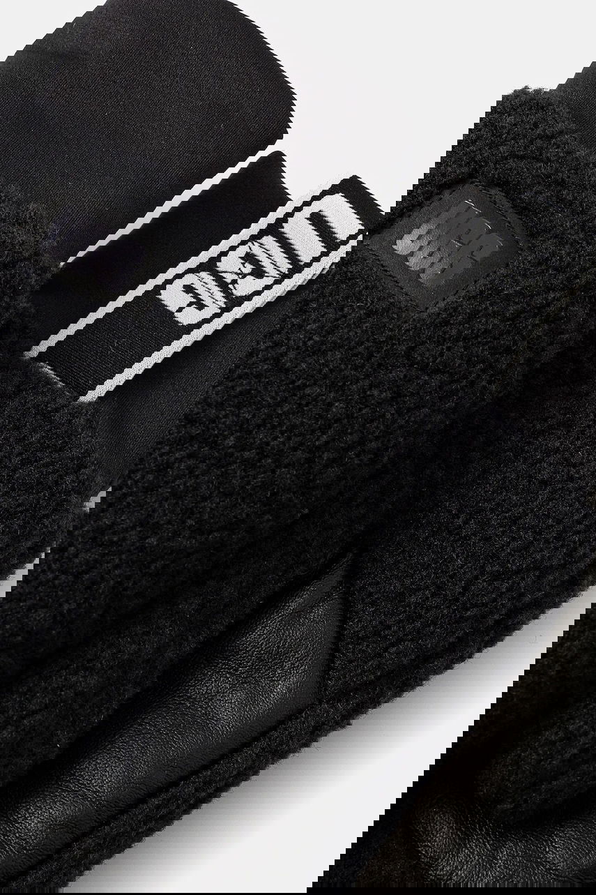 Logo Tape Fleece Mittens