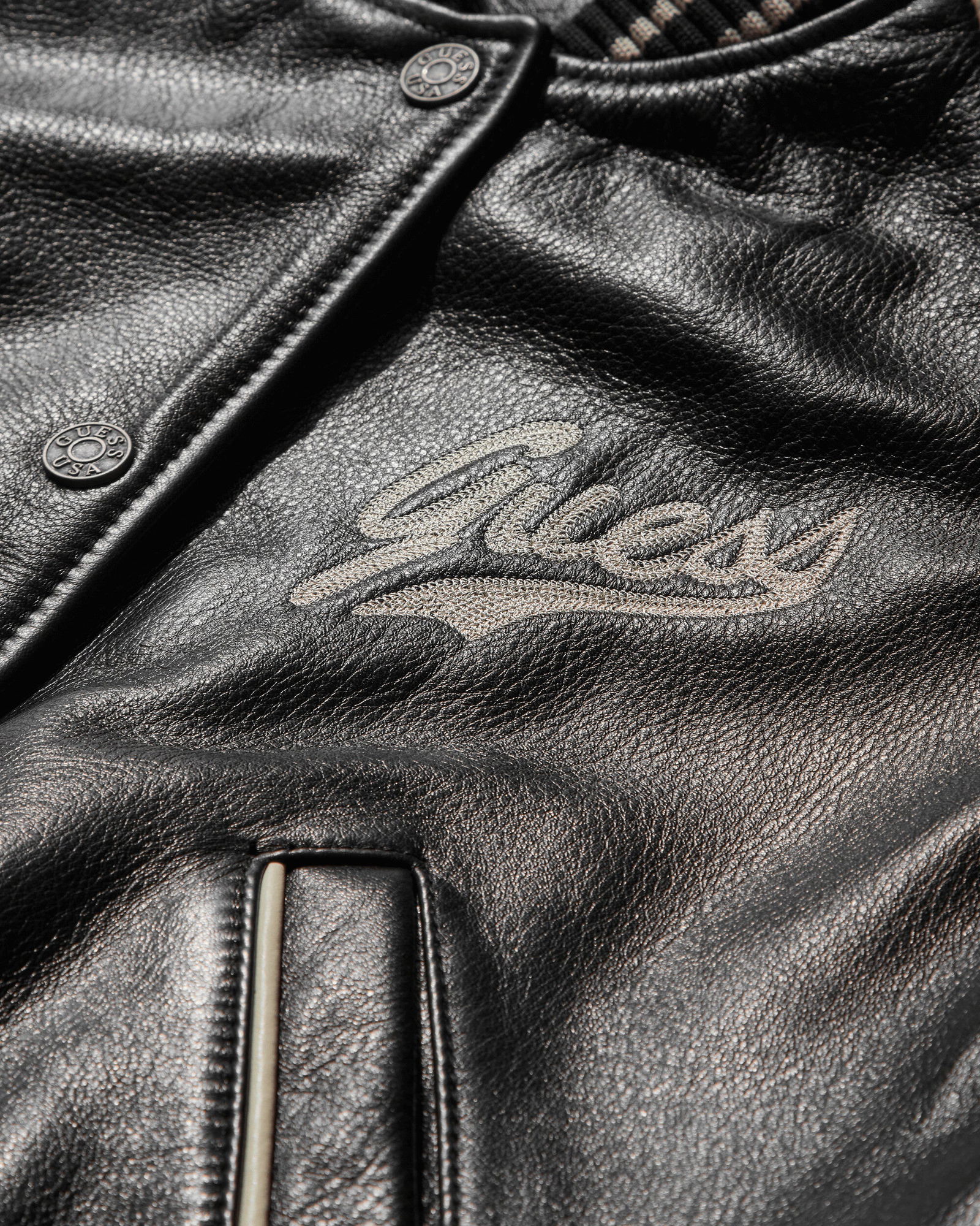 Varsity Leather Jacket