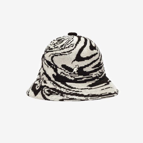 Klobúk Kangol Liquify Casual Bucket Hat Čierna | K3588-BC050, 0