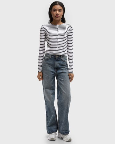 Džínsy Samsoe Samsoe Sashelly Wide Leg Jeans Modrá | F25100163-MORNING-SKY, 2