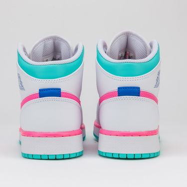 Tenisky a topánky Jordan Air Jordan 1 Mid GS "Digital Pink" Biela | 555112-102, 3