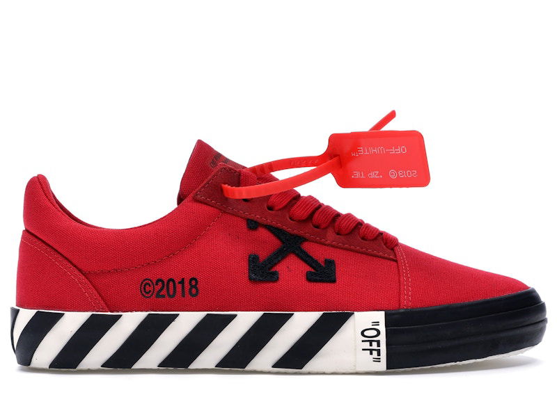 Tenisky a topánky Off-White Vulc Low Red Červená | OMIA085R19800016 2000, 0