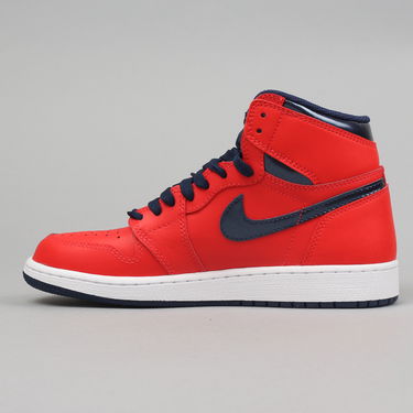 Tenisky a topánky Jordan Air Jordan 1 Retro BG "Letterman" Červená | 575441-606, 0