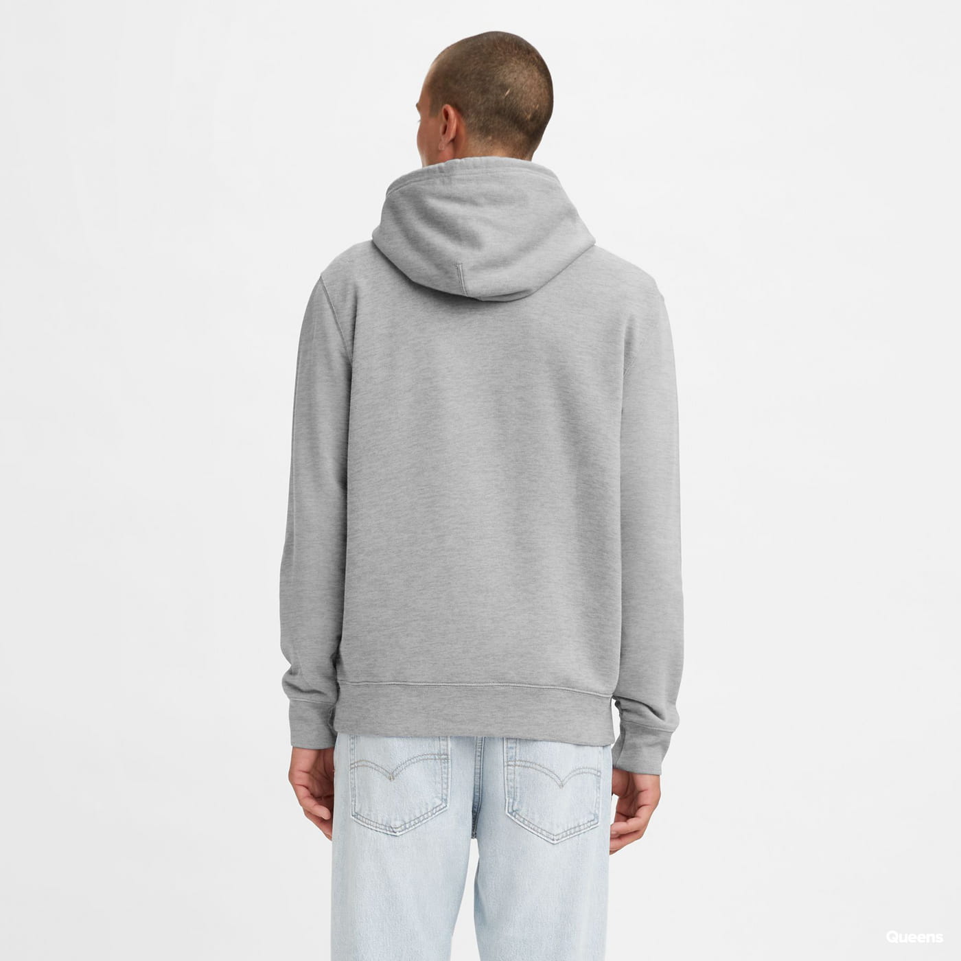 Mikina Levi's Standard Graphic Hoodie Šedá | 38424-0000, 1