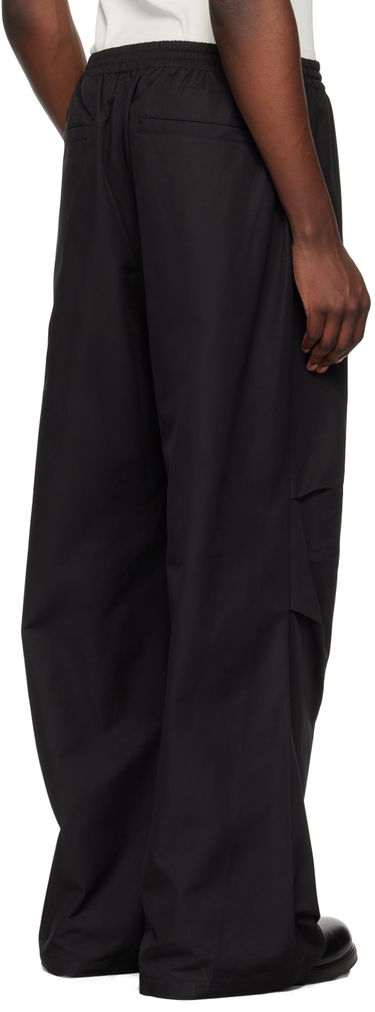 Nohavice We11done Tucked Trousers Čierna | WD-PT2-24-238-M-BK, 2