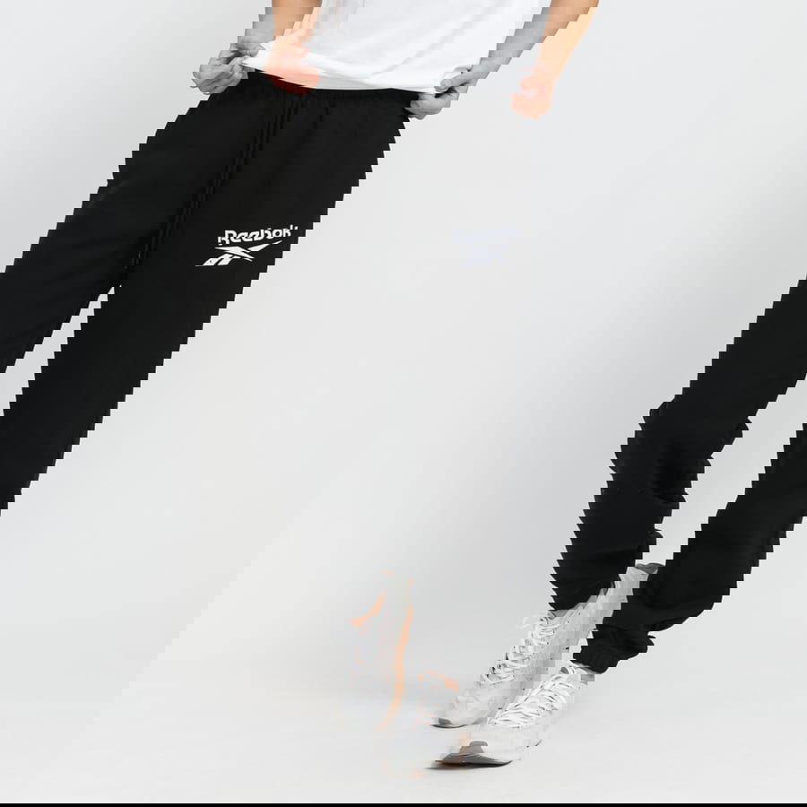 Tepláky Reebok Fleece Pant Čierna | GR9400, 0