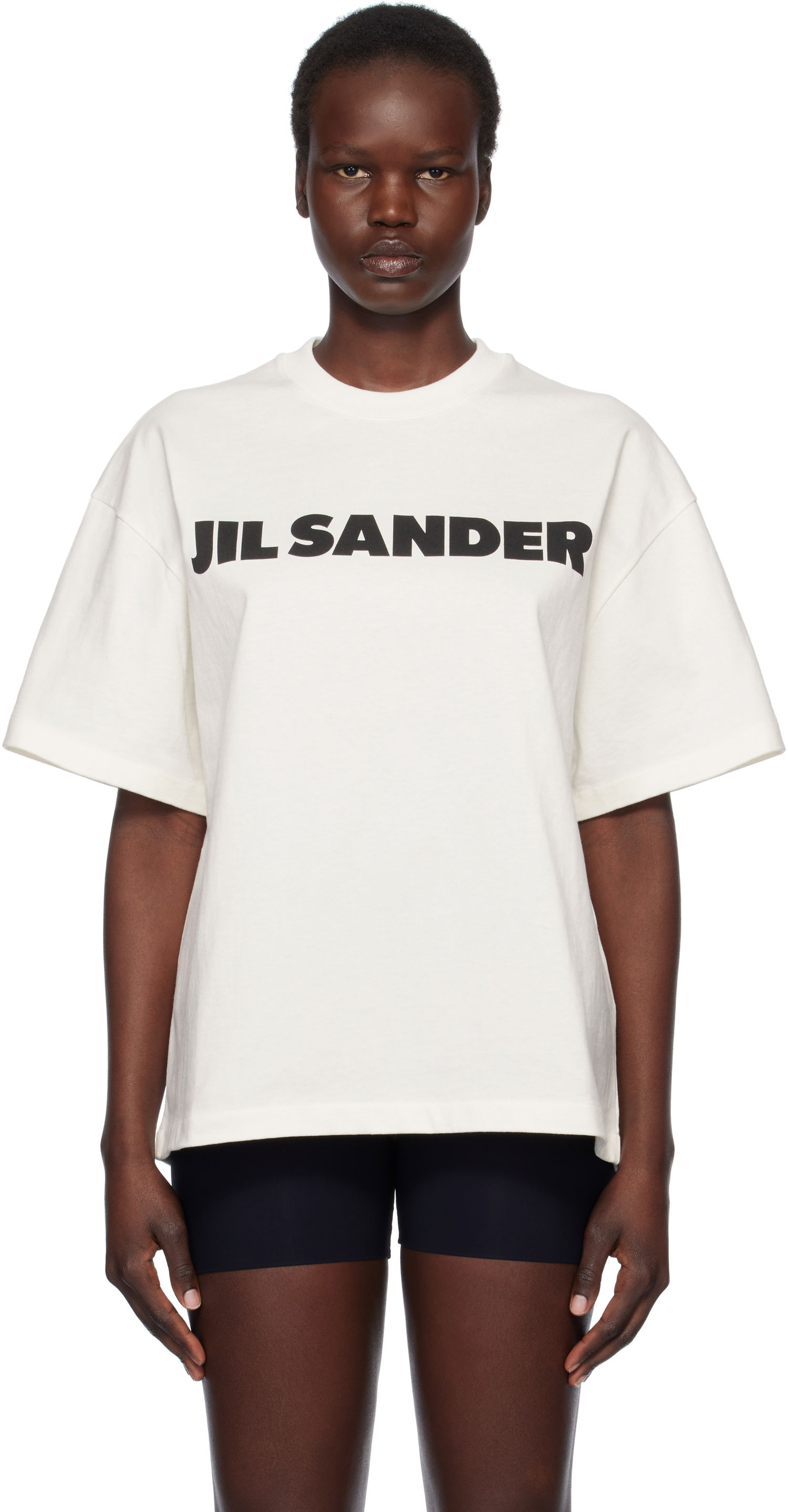 Tričko Jil Sander Jil Sander Boxy T-shirt Biela | J03GC0137_J45148, 0