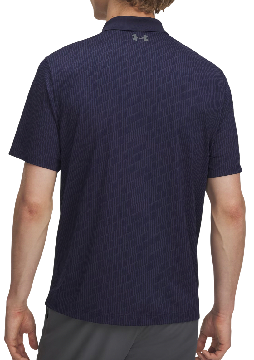 Polo tričko Under Armour Performance 3.0 Printed Polo Shirt Navy | 1377377-423, 1