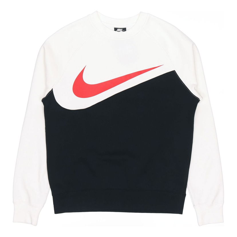 Sveter Nike Sportswear Swoosh Pullover Biela | CZ4922-010