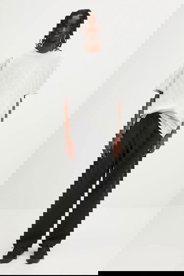 Tričko AAPE by A Bathing Ape Now Short Sleeve Oversized T-Shirt with Small Chest Logo Šedá | AAPTEM1598XAO, 4