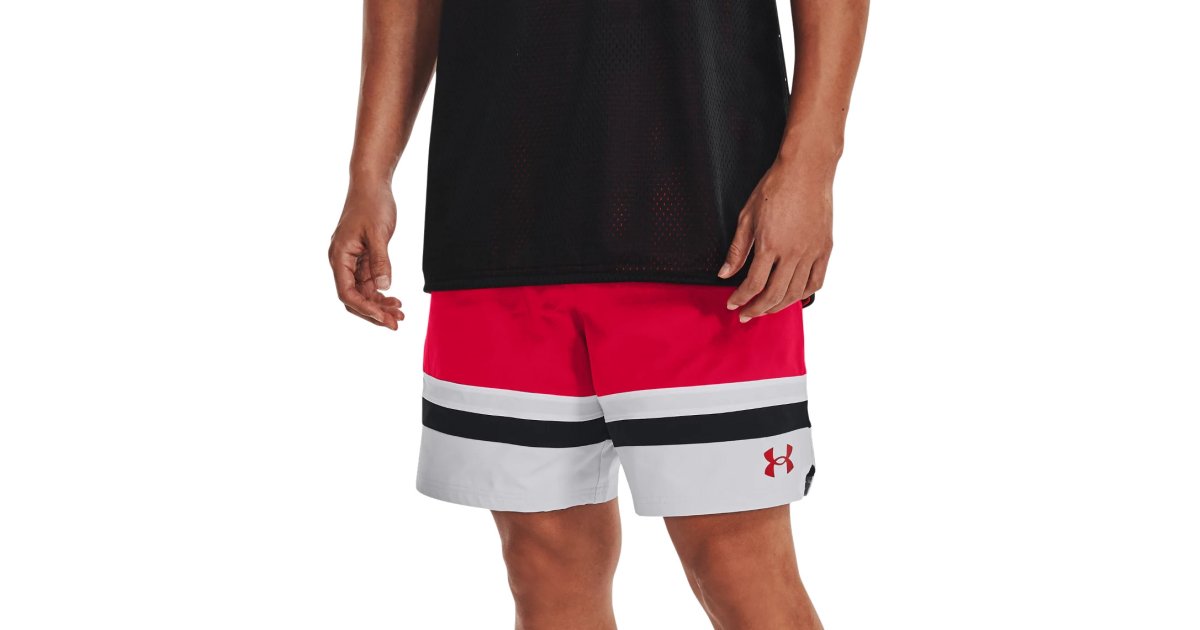Šortky Under Armour Baseline Woven II Shorts Rôznofarebný | 1377309-600, 1