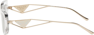 Slnečné okuliare Prada Rectangle Acetate Sunglasses Šedá | 0PR 14YS 8056262348680, 2