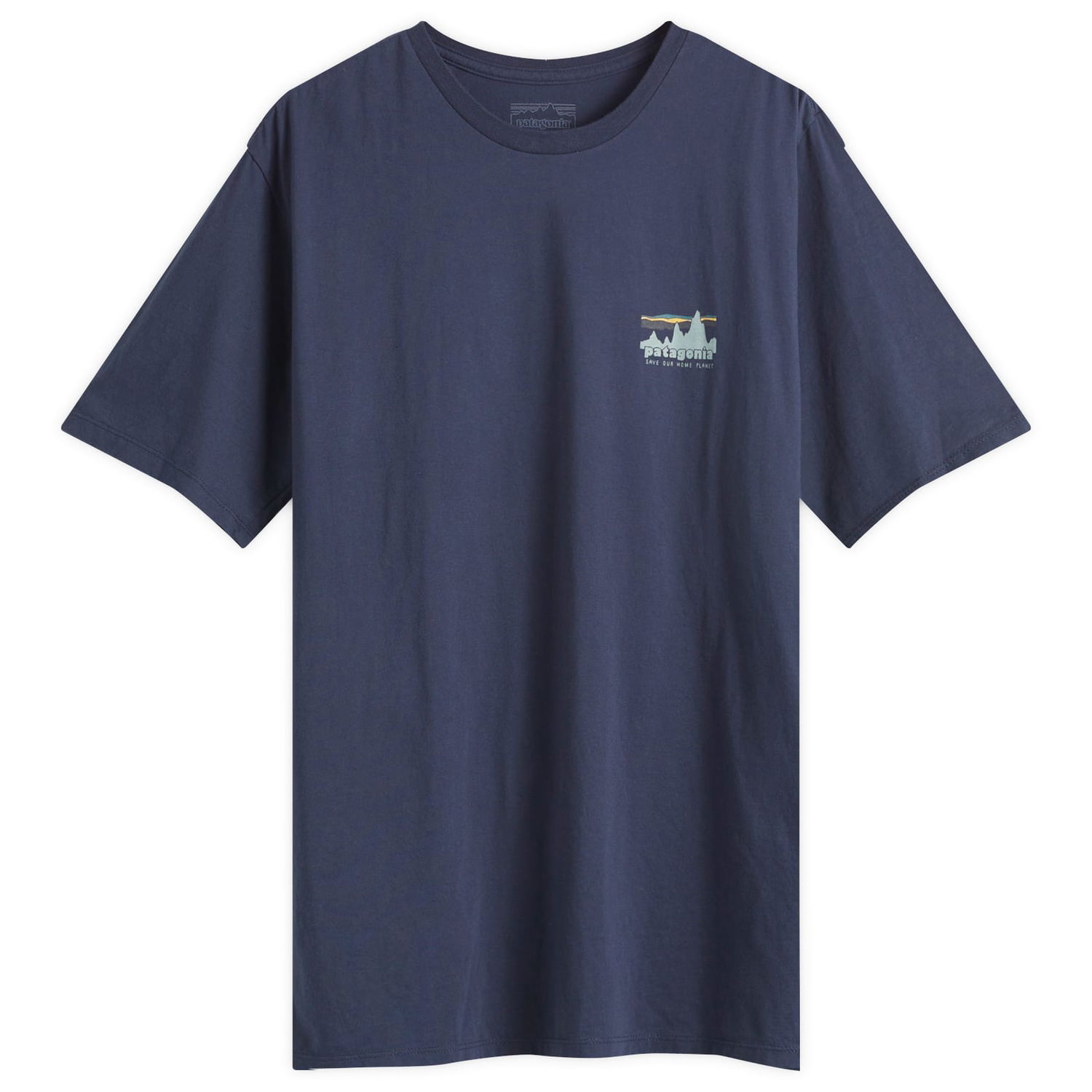 Tričko Patagonia 73 Skyline Organic T-Shirt, Size L Navy | 37534-NENA, 0