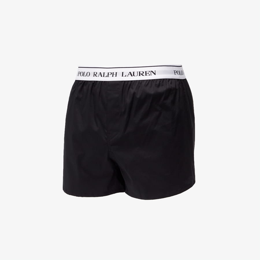 Boxerky Polo by Ralph Lauren Stretch Cotton Slim Fit Boxers Čierna | 3PK-BXR, 1
