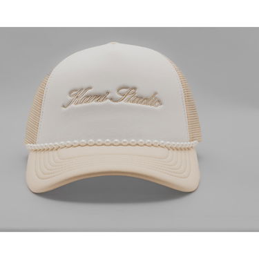 Šiltovka Karl Kani Karl Kani Woven Signature Trucker Cap Béžová | KKPD00005189, 1