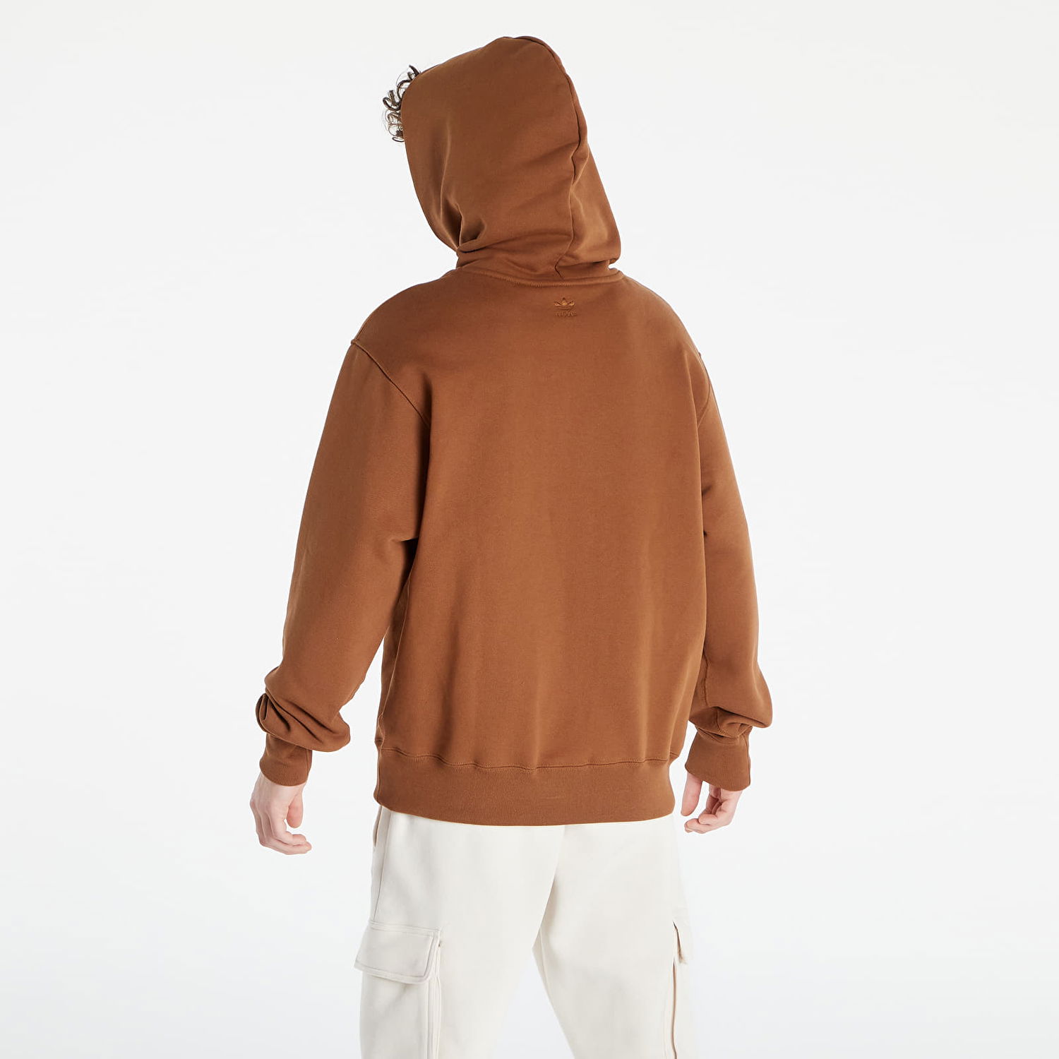 Mikina adidas Originals Pharrell Williams Basics Hood Hnedá | HF9904, 1