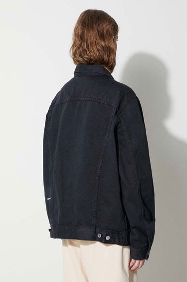 Bunda PANGAIA Pangaia Denim Jacket Čierna | 10000973, 6