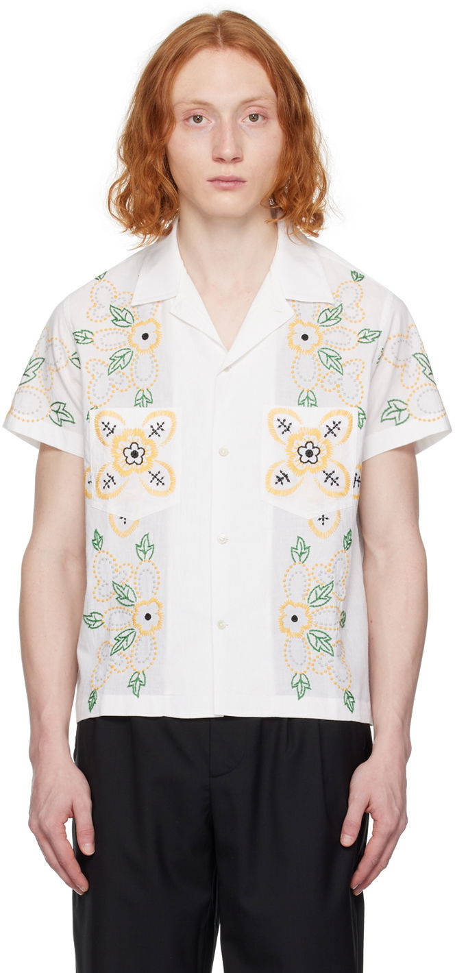 Košeľa Bode Buttercup Shirt Biela | MRF23SH062, 0