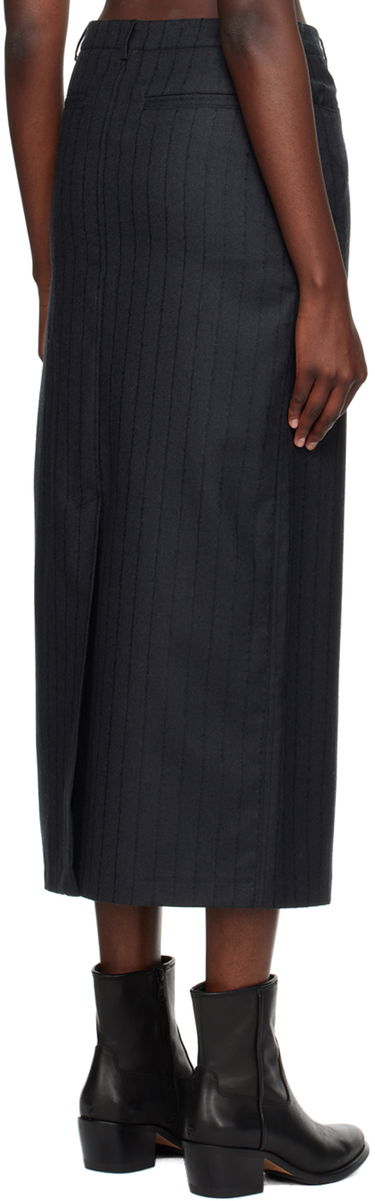 Sukňa Loulou de Saison Loulou de Saison Vato Maxi Skirt Navy | VATO, 2