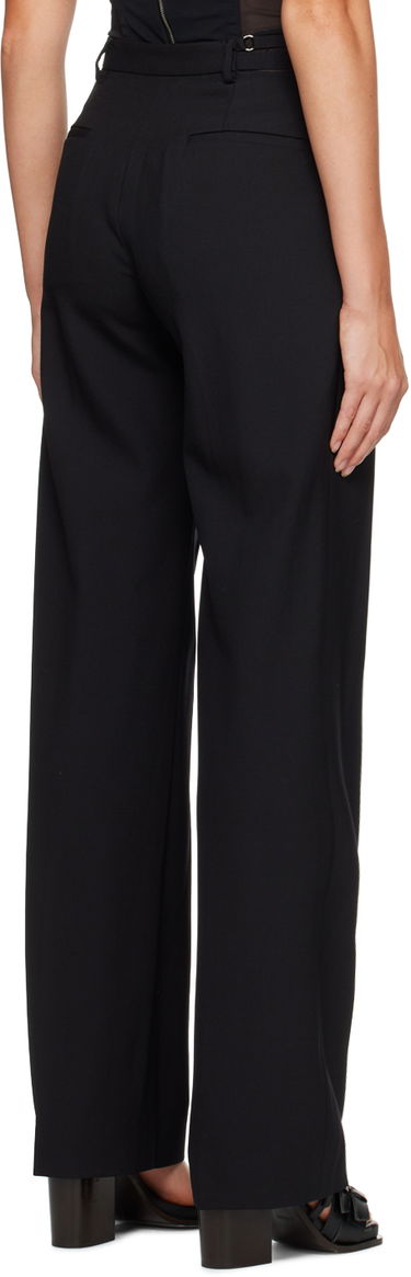 Nohavice Dion Lee Black Lingerie High-Waist Dress Pants Čierna | C2102R23, 2