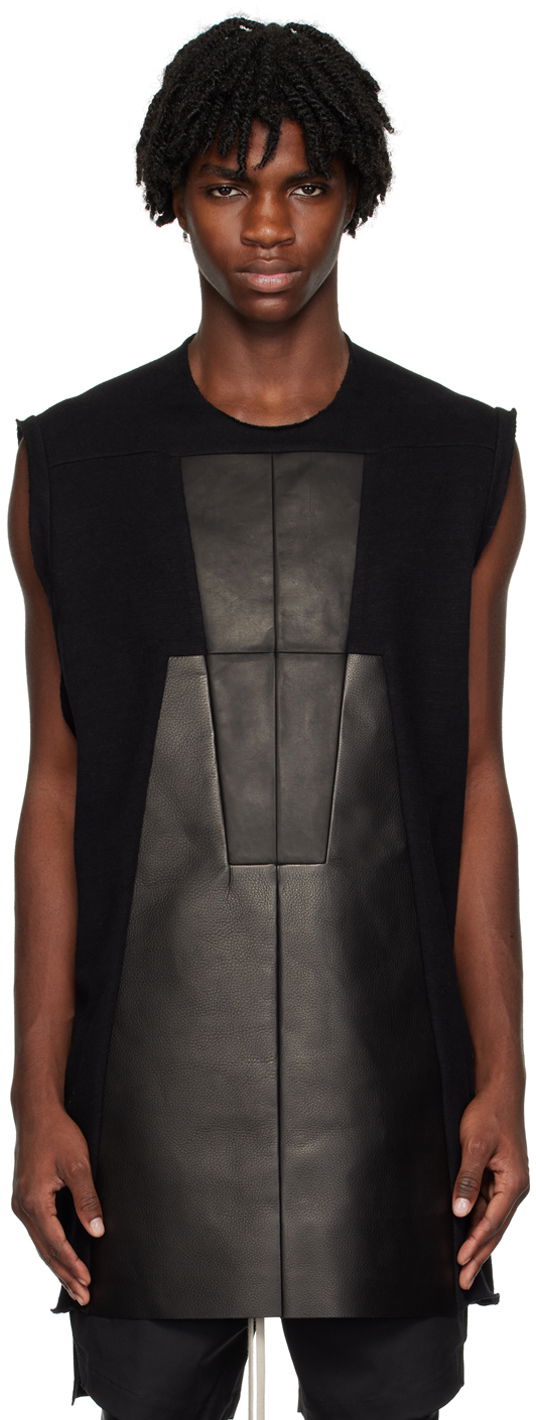 Tielko Rick Owens Luxor Tank Top Čierna | RR02C7103 BGCOL1, 0