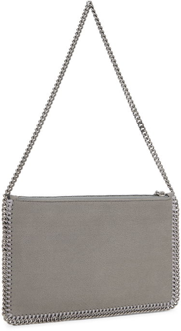 Taška cez rameno Stella McCartney Falabella Chain Wallet Šedá | 7P0076W9132, 2
