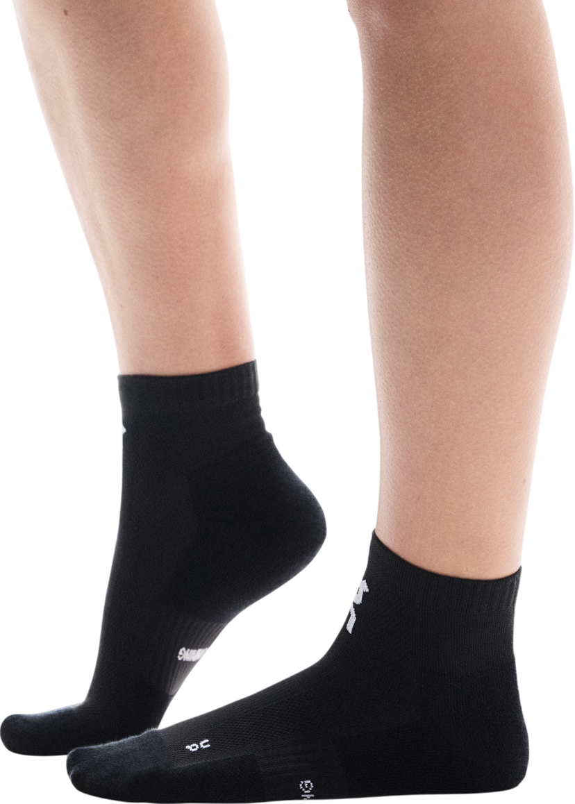 Ponožky On Running Running Core Mid Socks Čierna | 2uf10070553
