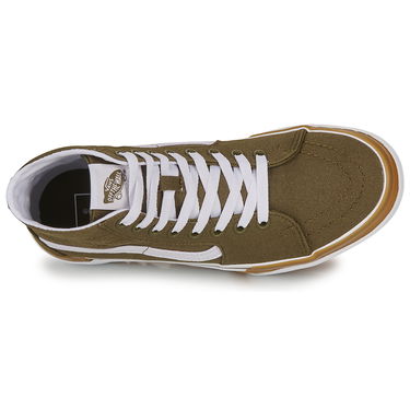 Tenisky a topánky Vans Sk8-Hi Tapered Stacked "Canvas Dark Olive" W Hnedá | VN0005U2DOL1, 5