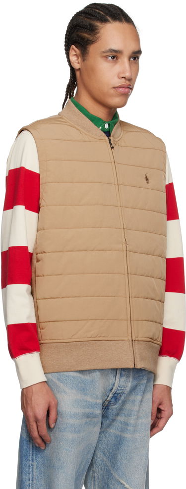 Vesta Polo by Ralph Lauren Ralph Lauren Piqué Double-Knit Vest Béžová | 710952075004, 1