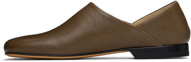 Tenisky a topánky LEMAIRE LEMAIRE Leather Slippers Zelené | FO0144 LL0043, 2