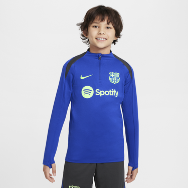 Mikina Nike FC Barcelona Strike Dri-FIT Training Top Modrá | FQ2636-418, 0