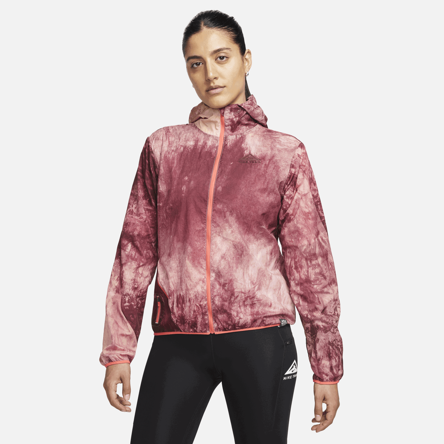 Bunda Nike Repel Trail Running Jacket Červená | DX1041-850, 0