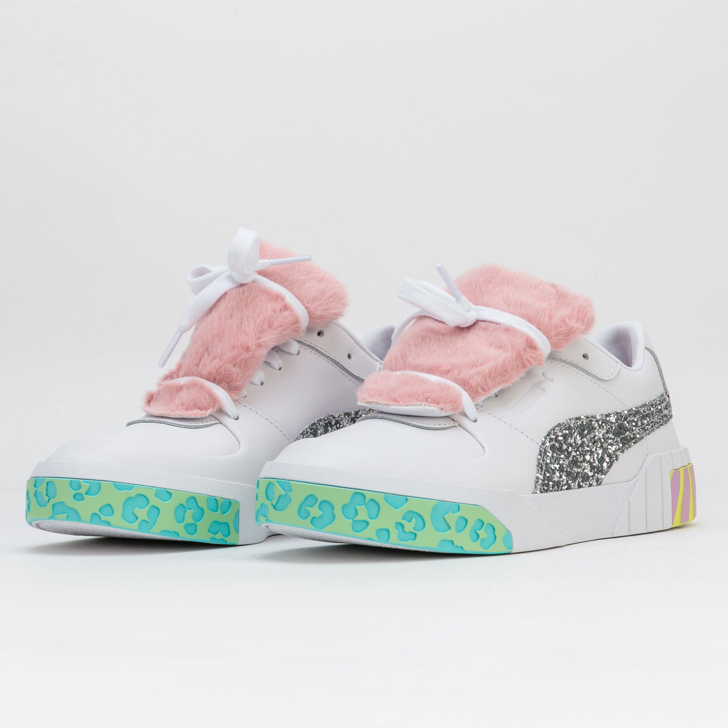 Tenisky a topánky Puma Cali Fur Sophia Webster Biela | 370119 01, 1