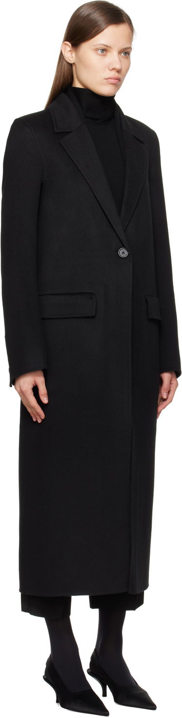 Kabáty TOTEME TOTEME Classic Doublé Coat Čierna | 251-WRO4725-FB0006, 1