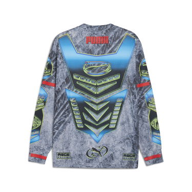 Tričko Puma A$AP ROCKY x PUMA Tire Long Sleeve T-Shirt Šedá | 633393_02, 6
