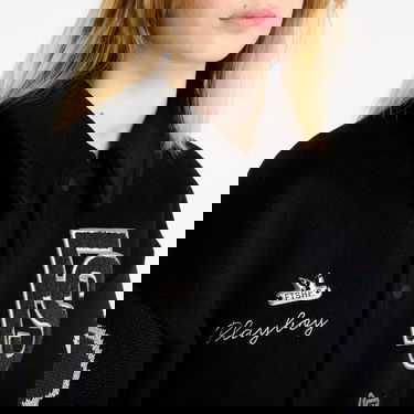 Bomber bunda Footshop Playboy x FTSHP Varsity Jacket UNISEX Black C Čierna | FTSHP_504, 2